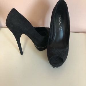 Black heels